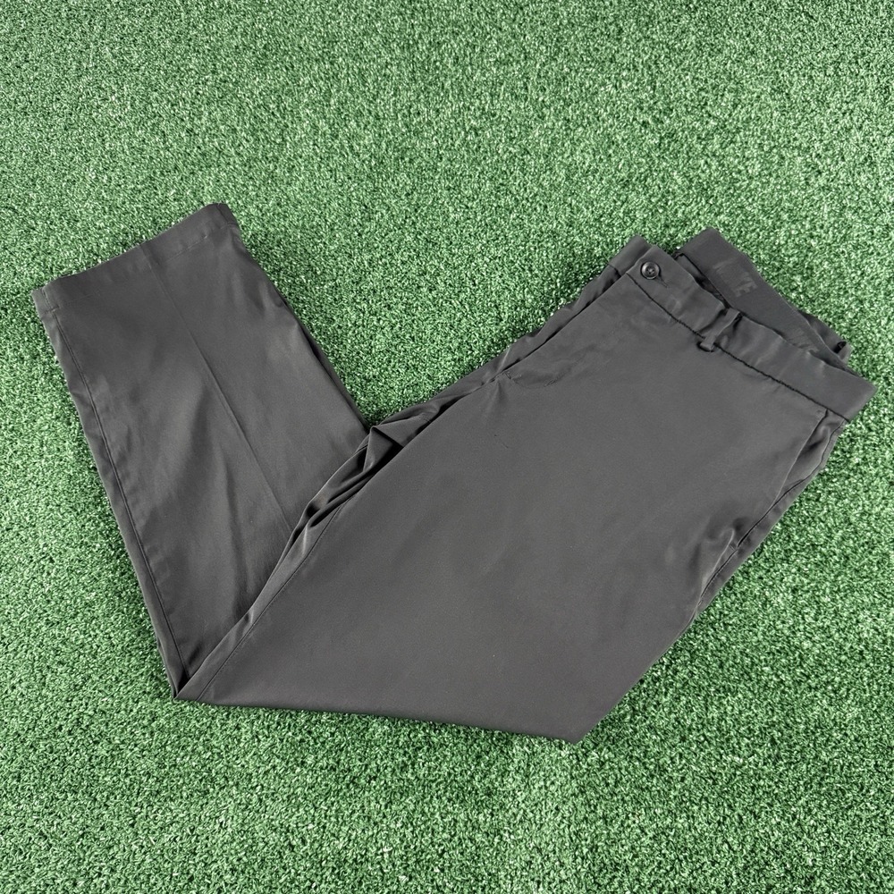 Nike Dri-FIT Victory Golf Pants Mens Size 36x30 Performance Black